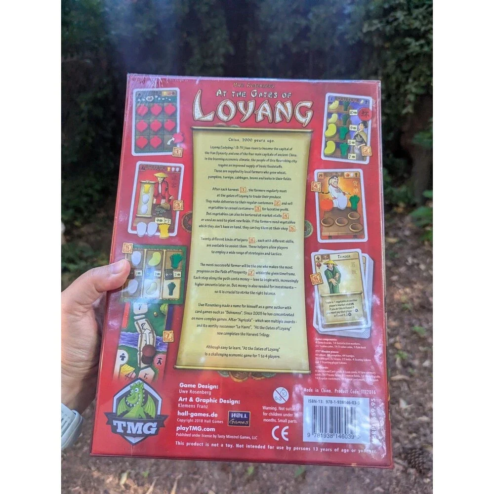 ​At the Gates of Loyang Board Game SEALED TMG 2018 Uwe Rosenberg Out of Print...